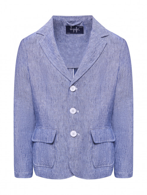 Льняной однобортный пиджак Il Gufo - Общий вид