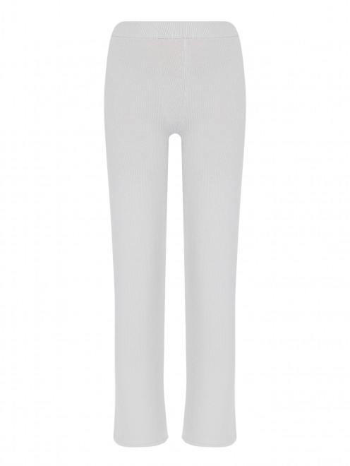 Трикотажные брюки из шерсти на резинке Max Mara - Общий вид