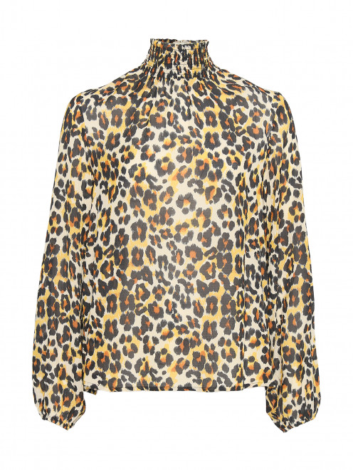 Блуза с узором свободного кроя Essentiel Antwerp - Общий вид