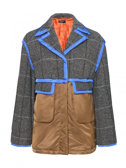 Куртка прямого кроя с карманами Weekend Max Mara - Общий вид