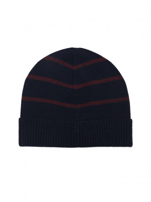 Шерстяная шапка с узором и вышитым логотипом Ralph Lauren - Общий вид