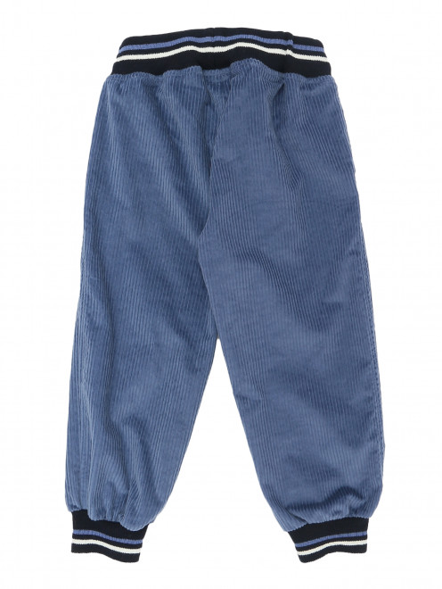 Хлопковые брюки на резинке Aletta - Обтравка1