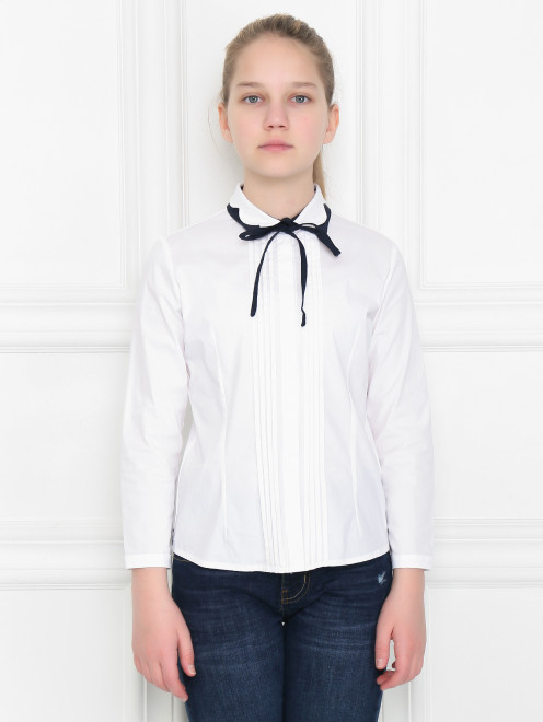 Рубашка из хлопка Aletta Couture - МодельВерхНиз