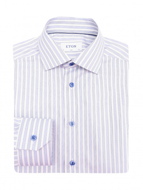 Рубашка из хлопка с узором "полоска" Eton - Общий вид