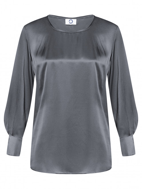 Блуза из шелка с длинным рукавом Marina Rinaldi - Общий вид