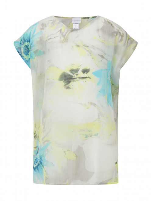 Блуза с цветочным узором La Perla - Общий вид