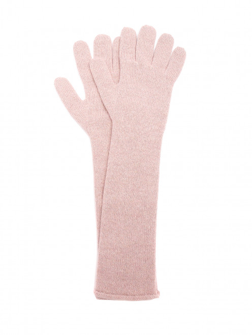 Однотонные перчатки из шерсти мелкой вязки Canoe - Общий вид