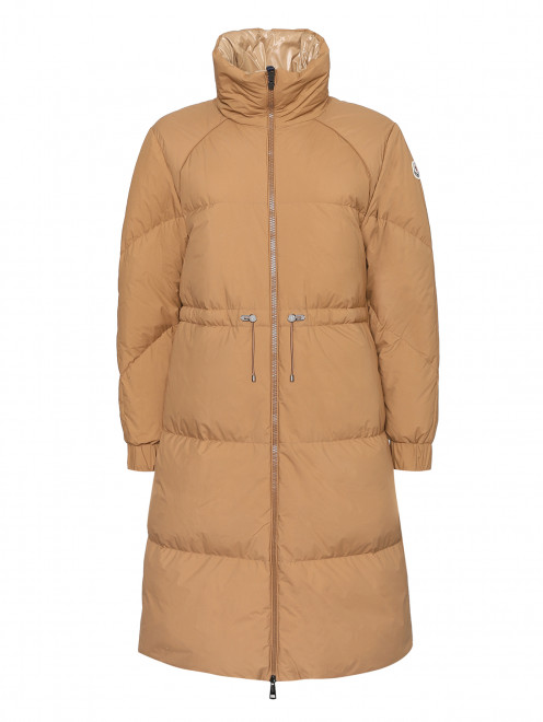 Пальто пуховое на молнии Moncler - Общий вид