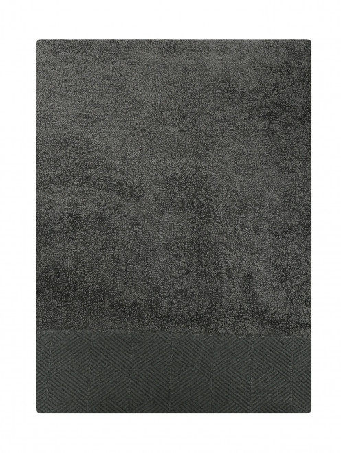 Полотенце из хлопоковой махрвой ткани с фактурным кантом Frette - Обтравка1