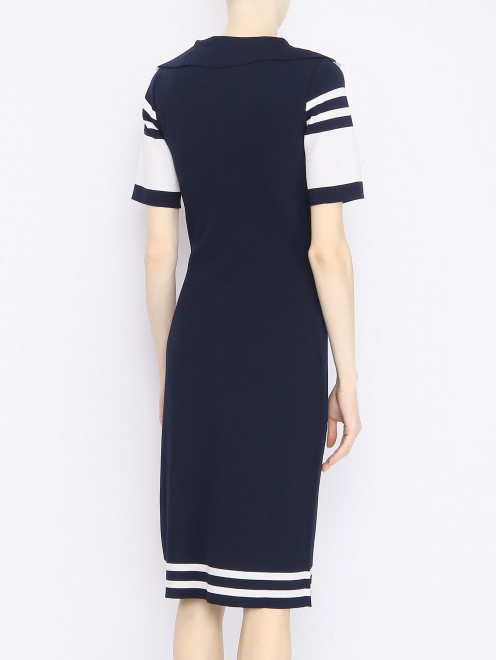 Платье-миди с коротким рукавом Moschino Boutique - МодельВерхНиз1