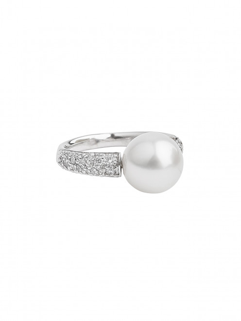  Кольцо с жемчугом и бриллиантами Gellner - Общий вид