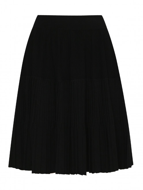 Трикотажная юбка-мини из смешанной вискозы Weekend Max Mara - Общий вид